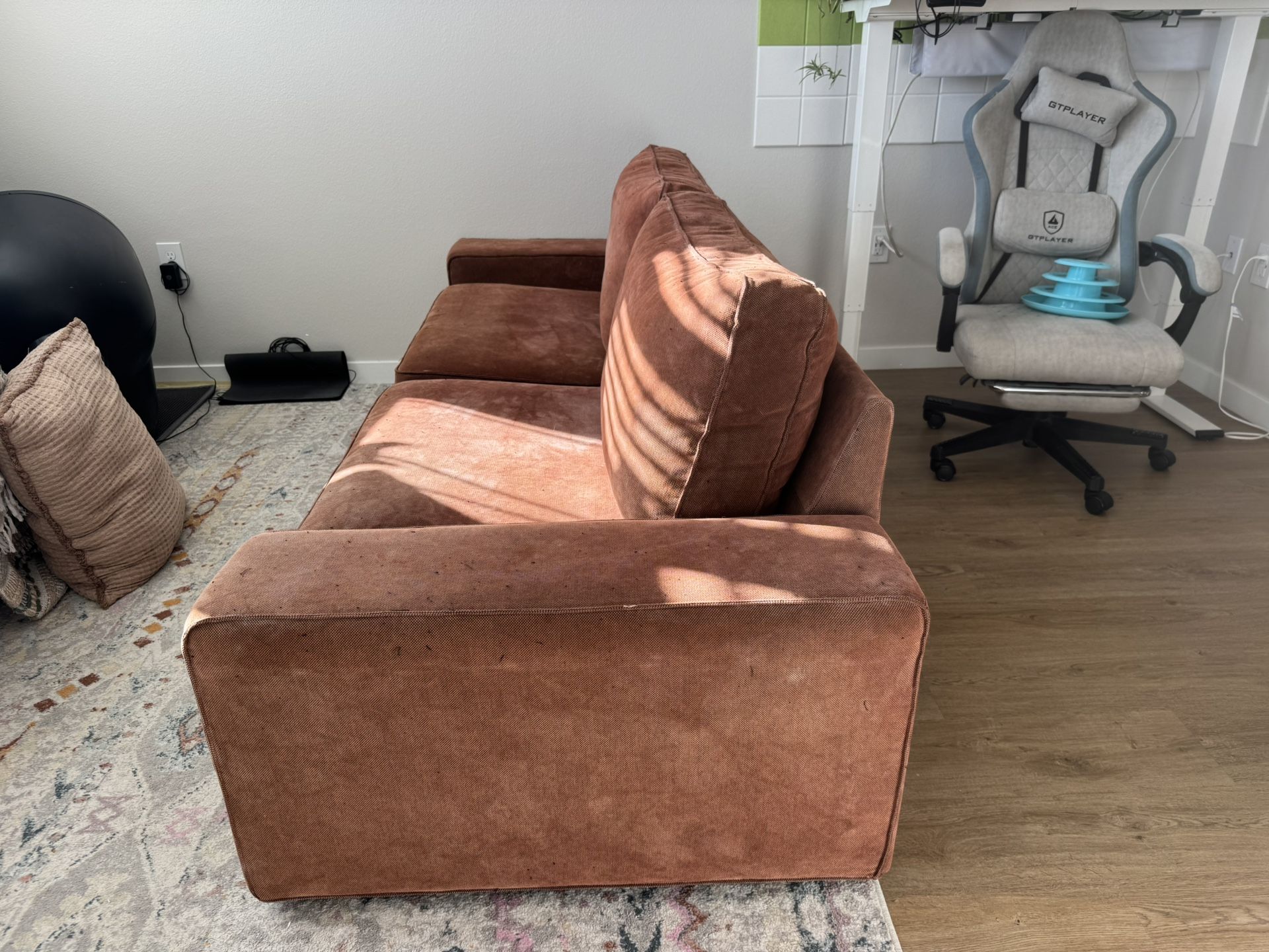 IKEA Couch With Ottoman