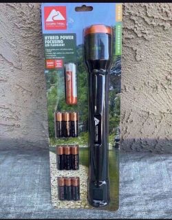 Ozark Trail 2600 Lumen LED Hybrid Power Flashlight with