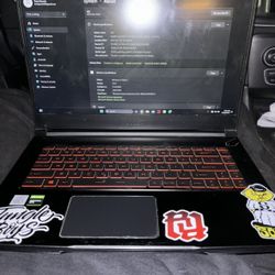 MSI Gaming laptop (GF65 Thin)