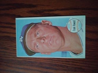 1964 LOS ANGELES DODGERS TOPPS BIG BASEBALL CARD FRANK HOWARD