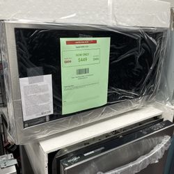 Microwave Over The Range With Air Fry Convection LG Stainless Steel 