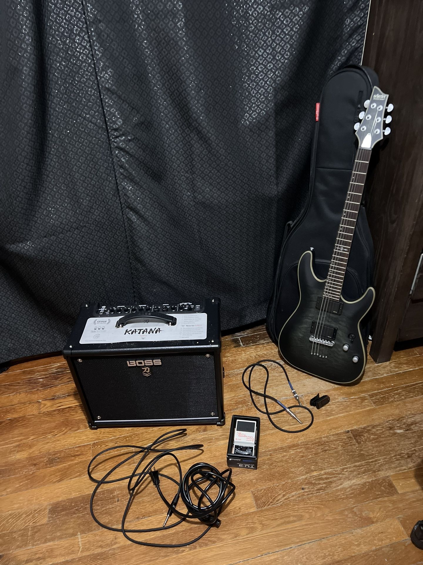 Schecter C-1 Platinum & Katana Amp+ More