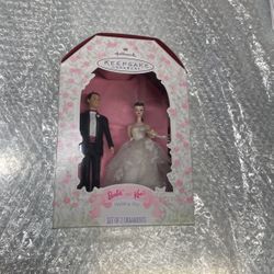 Hallmark Keepsake Ornament, Barbie And Ken Wedding Day