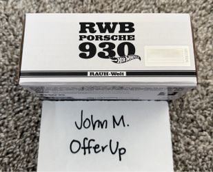 Hot Wheels RLC Exclusive RWB Porsche 930 NEW/SEALED