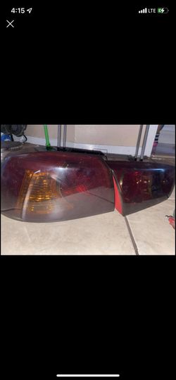 Mitsubishi Lancer Tinted Headlight And Taillights
