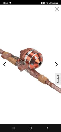 SheFish Recreation Spincast Combo in rose gold.