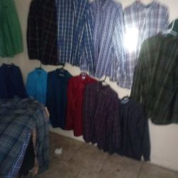 Shirts 👕 10 Dollars Each 2XL All Of Them Are The Same Size Or 3 For 20