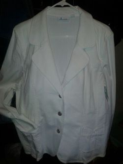 White women coat