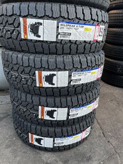 285/70/17 Falken  #4 New Tires Mount & Balance // Set De 4 Llantas Nuevas Instaladas Y Balanceadas