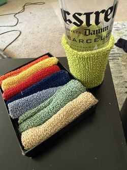 1950s HI- JACS drink koozies for slim high ball glasses