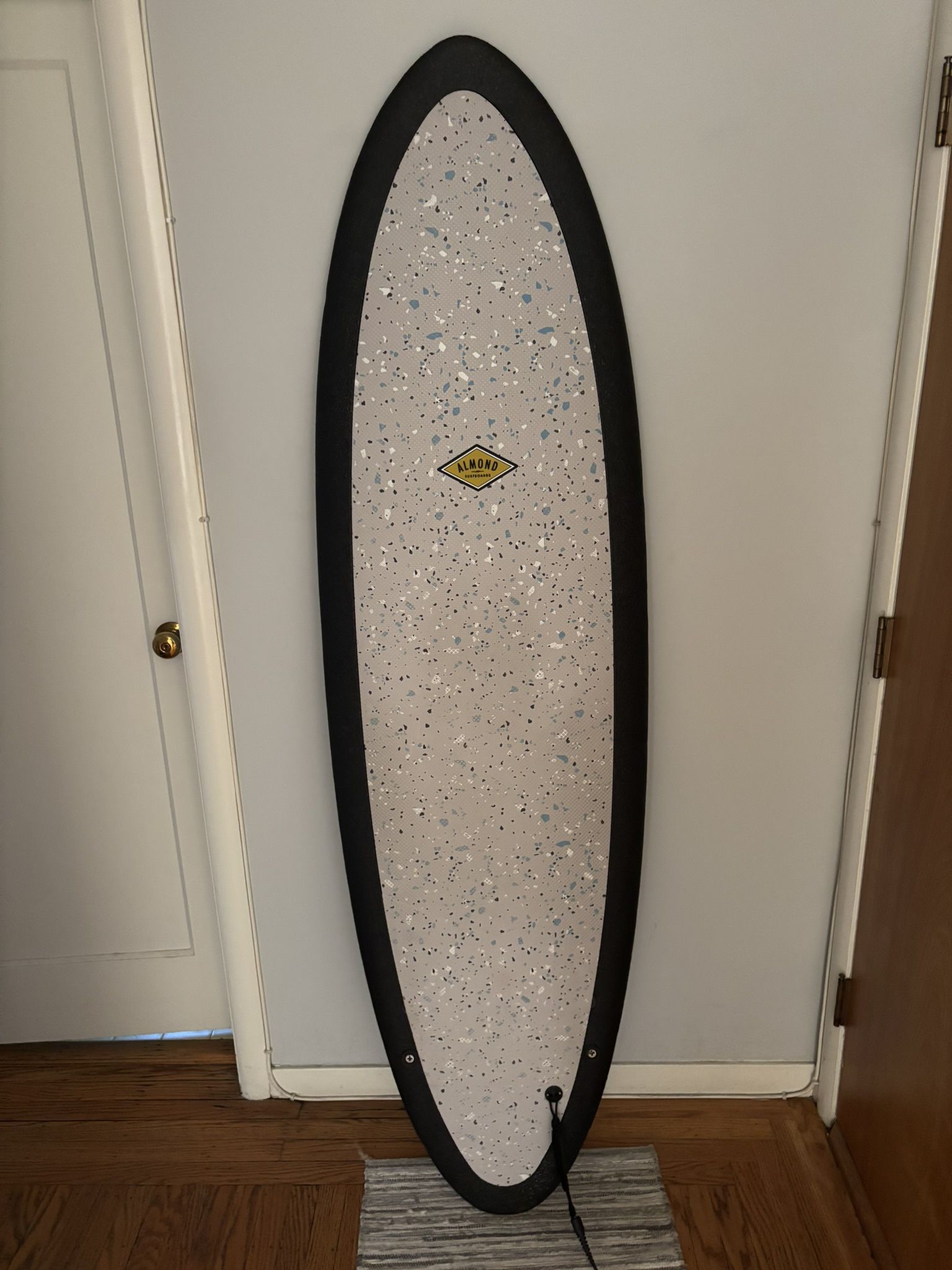 6’4” Almond Soft Top Surfboard