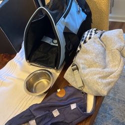 Small Dog Carrier And Stuff