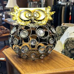 Metal Owl Piece