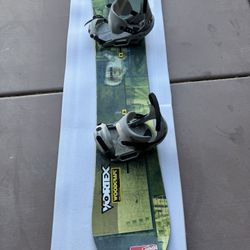 Burton Process 155 Snowboard With Stay Calm Bindings