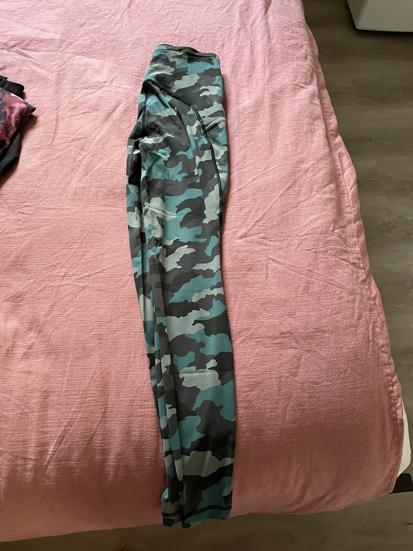 Lululemon Green Camo Pants