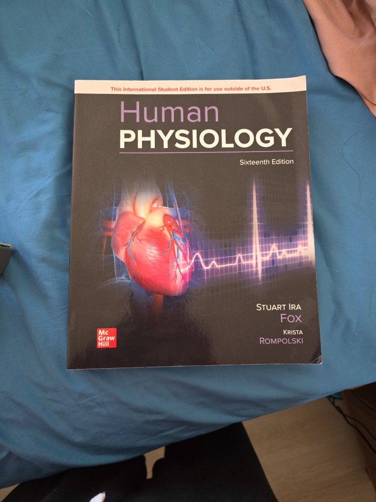 Human Physiology 16th Edition