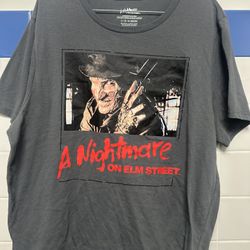 Nitemare On Elm Street T Shirt Men’s Large