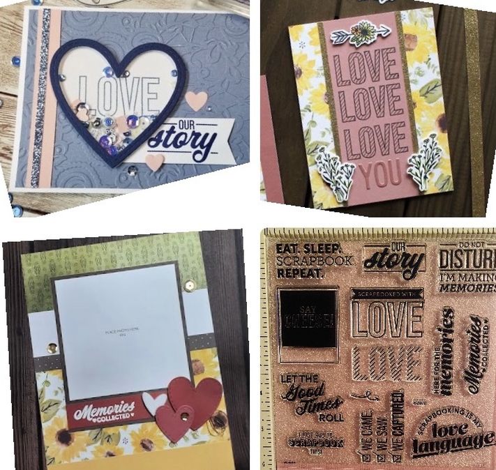 CTMH Memories Stamp Set