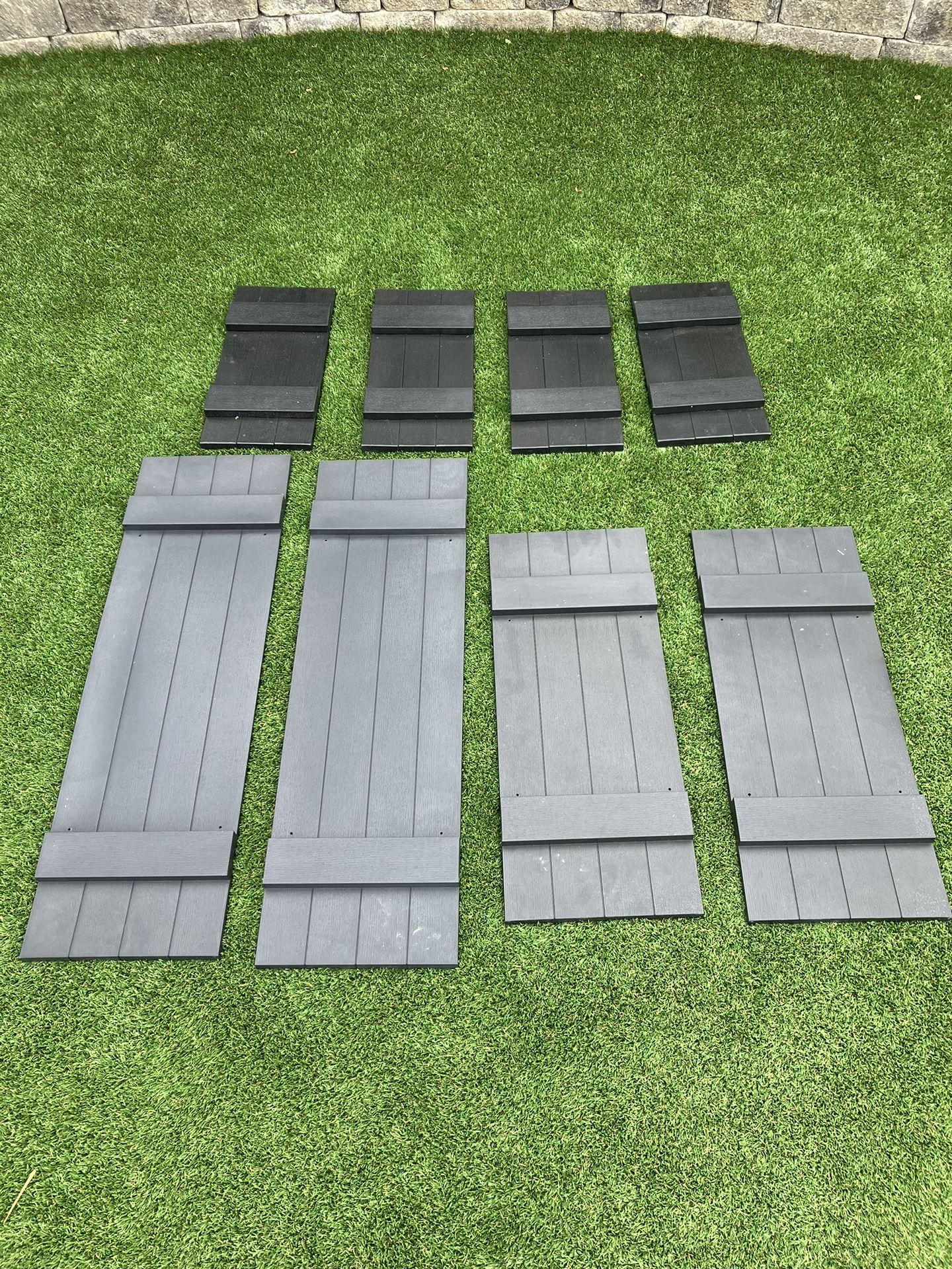 Vinyl Closed Board & Batten Shutters