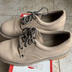 Knapp Safety Shoes – Steel Toe Work Shoes (Size 10E, Like New)