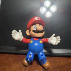 Jakks Super Mario 4" Inch World of Nintendo Series Super Mario figure