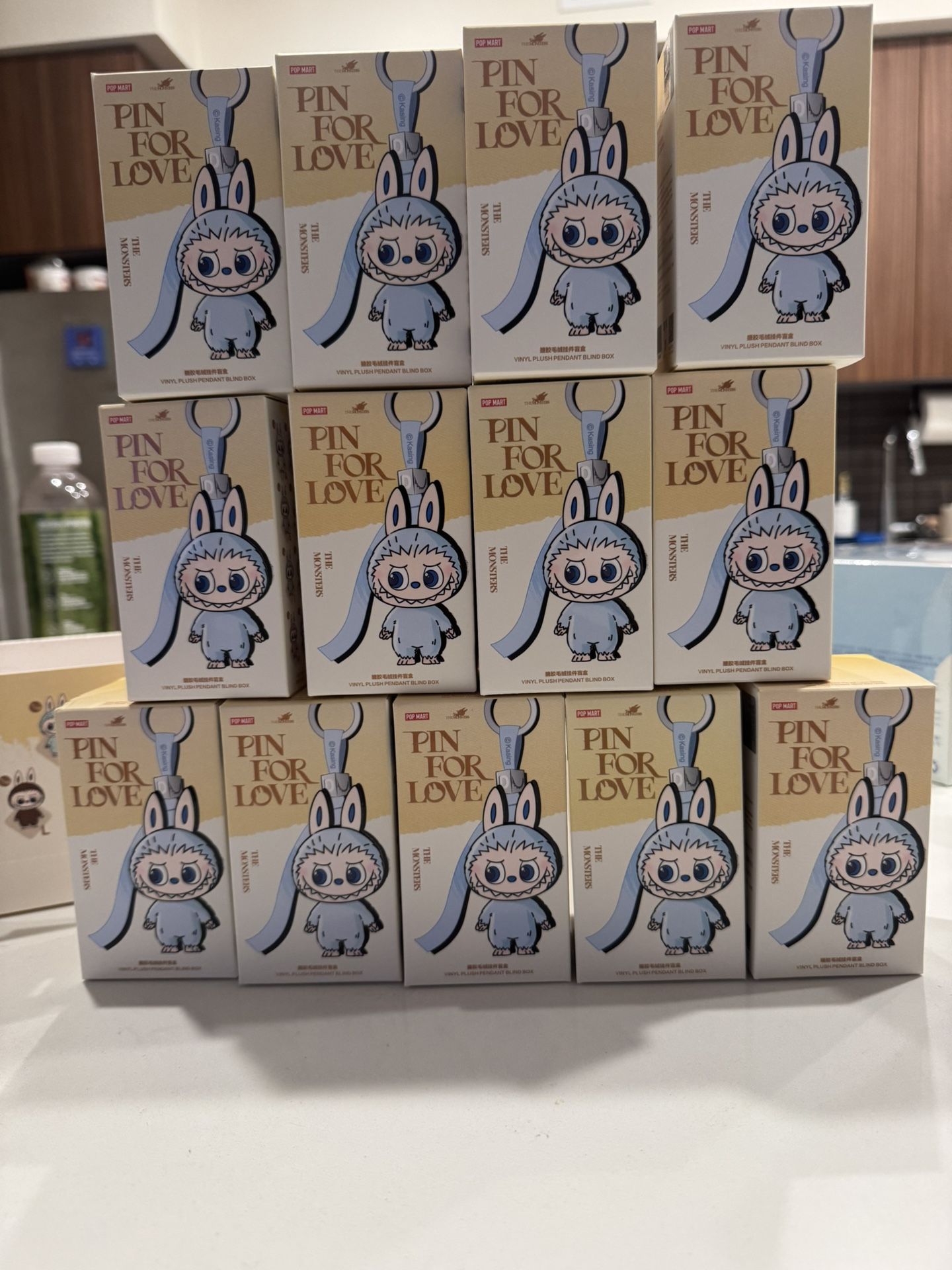 Popmart Labubu “Pin For Love” Plush Pendant Blind Box (A-M)