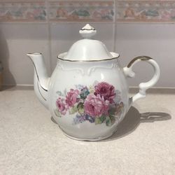 Beautiful Antique Musical Tea Pot ~ Plays Tea for Two