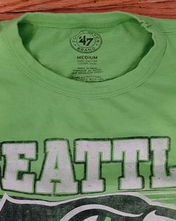 47 Brand Seattle T-Shirt Medium Green