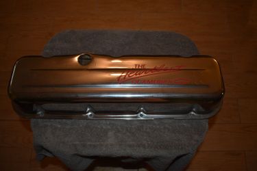 Chevy chrome plated valve covers (set of 2)