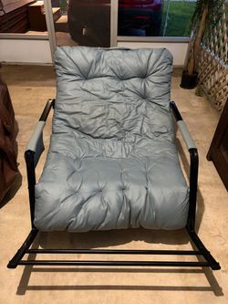 Gray Rocking chair