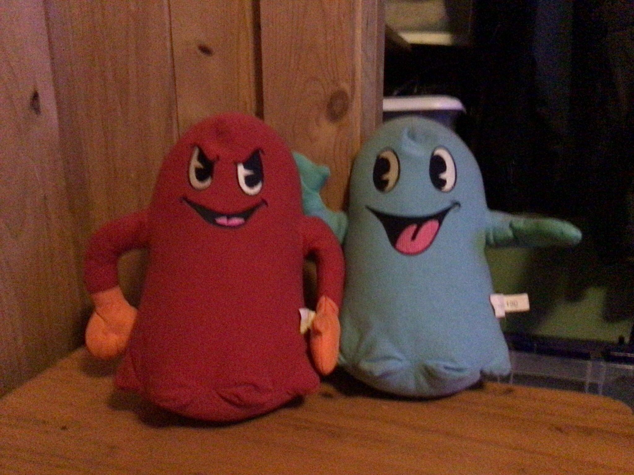PAC-Man Plush Dolls