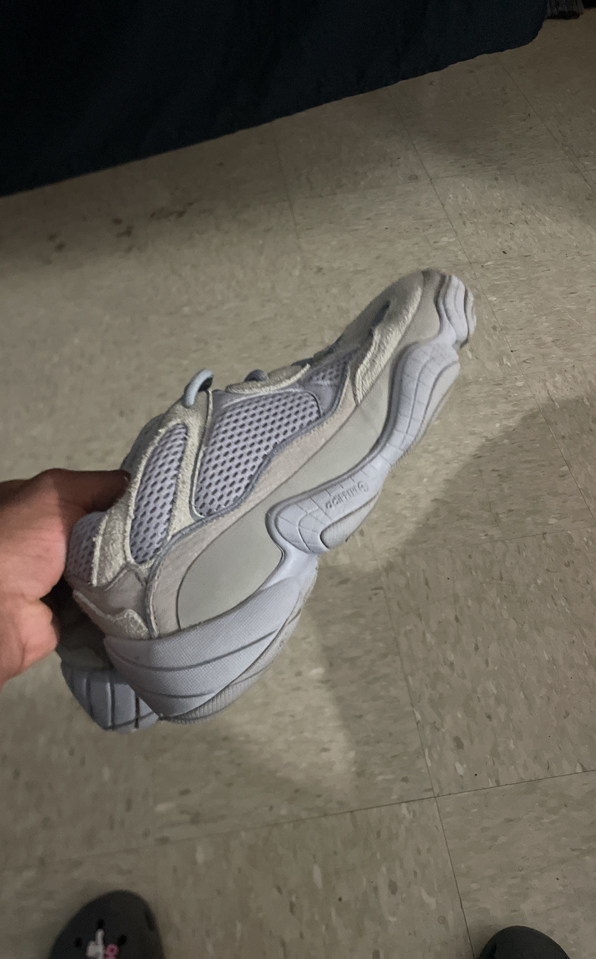 Grey yeezy 500
