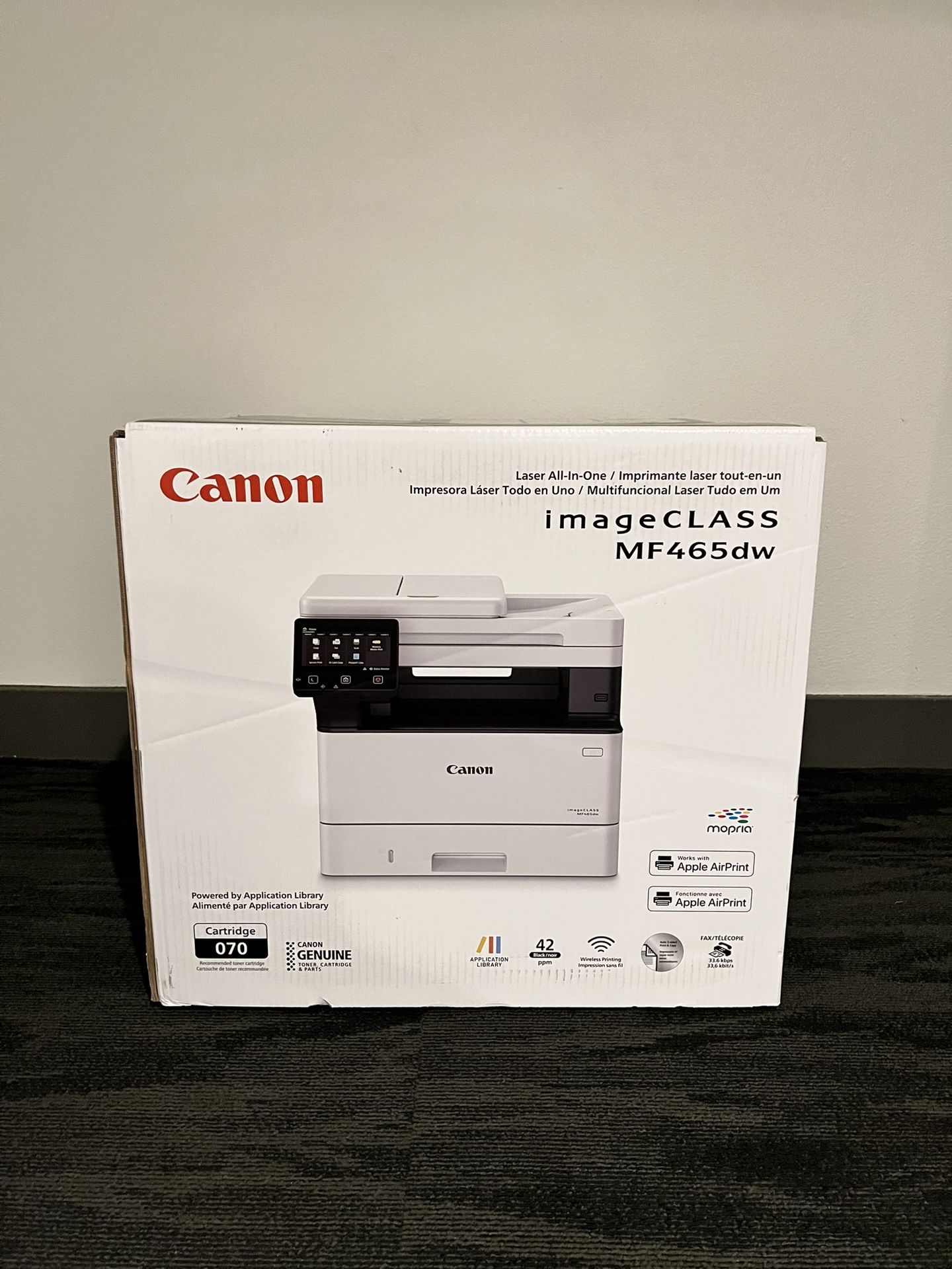 Canon imageCLASS MF465dw All-in-One Wireless Laser Printer New!