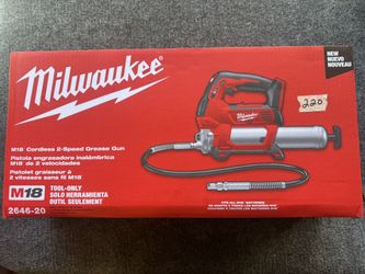 Milwaukee 18v Greaser TOOL ONLY 