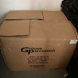 Brand New Groove Percussion Drum Set 