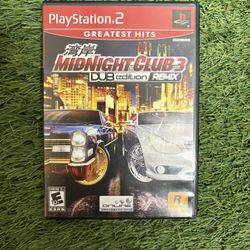 Midnight Club 3 Dub Edition Remix PS2 PlayStation 2