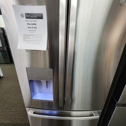 20.6 cu.ft.Counter Depth French Door Refrigerator in Fingerprint Resistant Stainless, ENERGY STAR