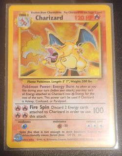 1999 Original Charizard