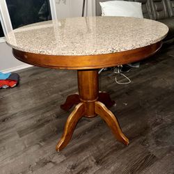 Marble dining table