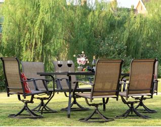 7  pcs in box patio table set