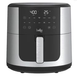 bella PRO - SmartCrisp 8-qt. Touchscreen Air Fryer - Stainless Steel