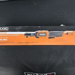 RIDGID 18V Brushless Cordless 3/8 in. Ratchet (Tool Only)