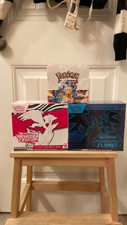 Sealed Pokemon ETB & Booster Box