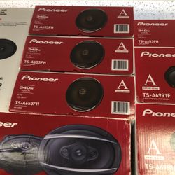 Pioneer 6.5 Inch Speakers On Sale For The Low! No Credit Check Payment Plan Available 