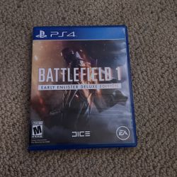 PS4 Battlefield 1 Early Enlisted Deluxe Edition