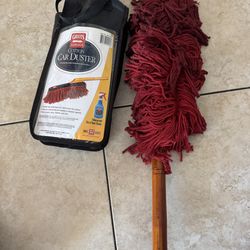 Car Duster Wood Handle