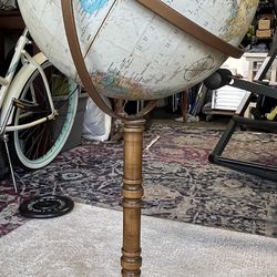Standing World Globe
