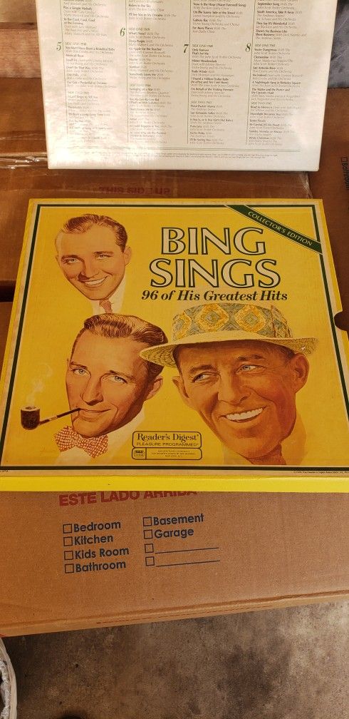 Bing Crosby Collector's Edition Vinyl Records
