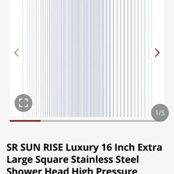 Rainfall Shower Head