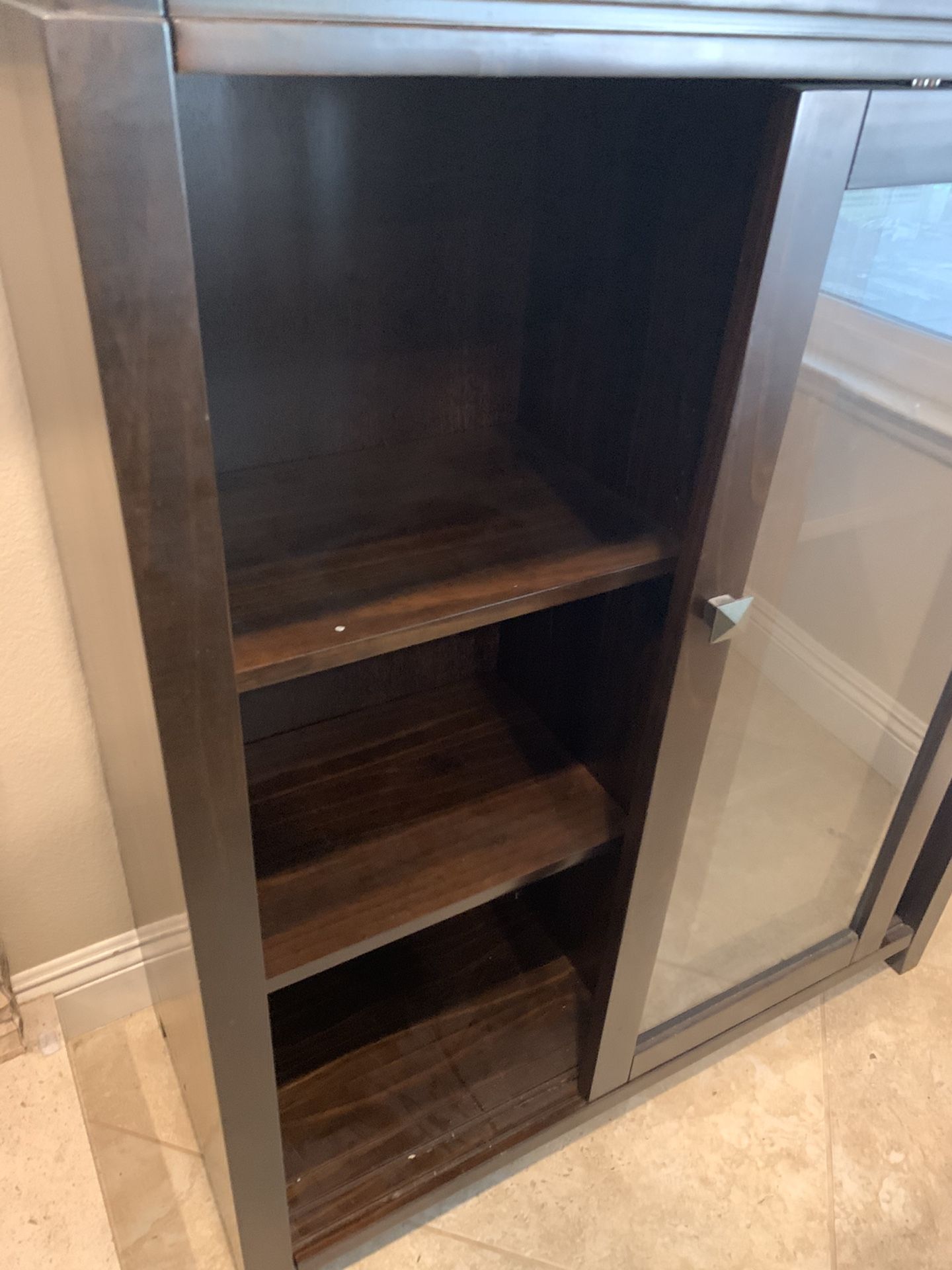 Espresso Cabinet